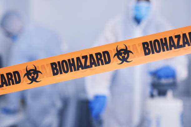 Professional Biohazard technician working in Engelhard, NC